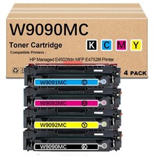 4 Pack W9090MC W9091MC W9092MC W9093MC Compatible Toner Cartridge for E45028dn picture