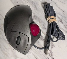 Logitech TrackMan Wheel Mouse USB Trackball T-BB18 (TESTED & WORKING) picture