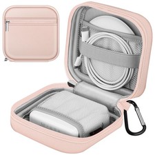FINPAC Charger Case for MacBook, Small Electronic Organizer Pouch Bag Pink picture