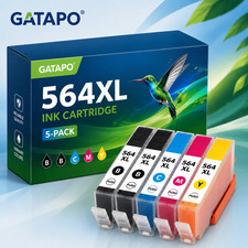 5Pk 564XL Ink Cartridge Replacement for HP Photosmart B8500 B8550 B8553 B8558 picture