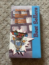 SEALED Komputer Tutor Vintage VHS Video Tape QuickTutor for DOS & Windows picture