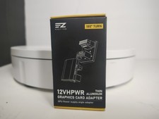 EZDIY-FAB 12VHPWR Graphics Card Adapter - 12+4P - EZDIP189-18 - Black 90° / RVS picture
