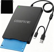 External USB-C Floppy Disk Drive,3.5-Inch Floppy Disk Drive | 1.44MB picture