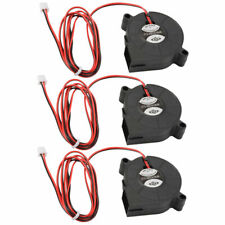 3pcs Brushless Fan DC12V 5015 Cooling Blower Exhaust 2-pin for 3D Printer 25dB picture