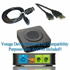 New C2G Power Cable Quality 3FT USB V Cable 3A Cord FOR Vonage HT802 Device picture