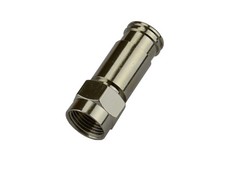 Monoprice RG-6 Quad Shielding Universal F-type Compression Connector, 25 Pack picture