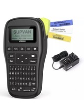 SUPVAN Label Maker Machine LP5120M with Keyboard & AC Adapter picture