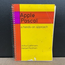 Apple Apple Pascal A Hands On Approach Arthur Luehrmann Manual Vintage Computing picture