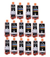 Color Ink w/ chip for use on Canon PGI-35 CLI-36 Pixma iP100 iP110 TR150  picture