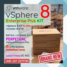 Vmware vSphere v. 8 ENTERPRISE Plus BUNDLE KIT vCenter STD + 3 Host vSphere EPP  picture