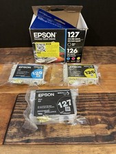 Epson Genuine DURABrite Ultra 127/126 Ink Combo T127120-BCS MISSING Magenta picture