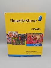 Rosetta Stone Espanol Level 1,2,3 Spanish Audio Companion CD Version 3 w/Headset picture