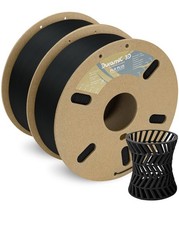 DURAMIC 3D PLA+ Printer Filament 1.75mm PLA Plus Neatly 2Pack Black picture