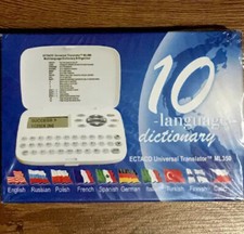 NEW ECTACO Universal Translator ML350 10 Language Dictionary picture