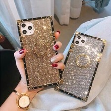Ring Bling Luxury Boxy Trunk Case For A34 A36 A14 A56 A26 A17 A06 A16 A54 picture