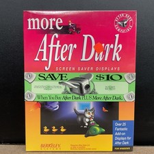 Berkeley Systems More After Dark Version 1.0 For Windows Factory Sealed picture