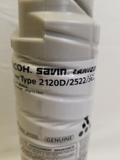 Ricoh Savin Lanier Toner Type 2120D/2522/ 5627 Black NO BOX NEW picture