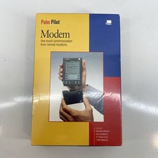 3Com Palm Pilot 10201U Modem Black 1x Ethernet Port for Pilot 1000 & Pilot 5000 picture