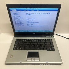 Acer Aspire 5000 Laptop 15.4” AMD Turion 64 512MB RAM No HDD - Read Description picture