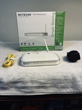 NETGEAR G54 Wireless Router 4-Port White picture