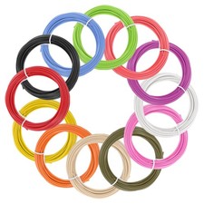 12 Colors 3D Pen Filament, 1.75mm Each 33FT, Total 396FT PCL Filament Refills picture