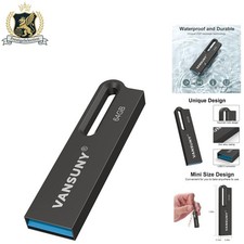 Durable 64GB Waterproof USB 3.0 Drive - Perfect for PC, Mac, & Tablets picture