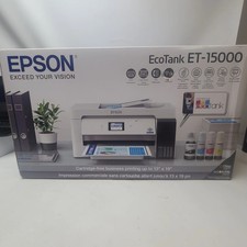 New Epson EcoTank Inkjet Supertank Printer White C11CH96201 picture