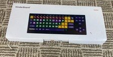 Chester Creek KinderBoard Large Print Color-Coded USB Wired Keyboard for picture