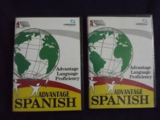 Lot of 2 CD Sets by LANGMaster - Advantage Language Proficiency Spanish  picture