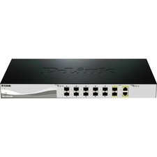 D-Link 12-Port 10G SFP+ Web Smart Switch w/ 2 10GBASE-T/SFP+ Combo Ports picture