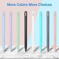 Silicone Sleeve for Apple Pencil 2nd Gen Light Pen Skin Case Protective Cover US picture