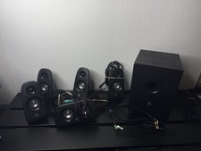 COMPLETE Logitech Z506 Surround Sound 5.1 Home Theater PC Speaker System picture