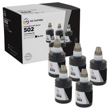 LD Products Compatible Ink Bottle Replacement Epson T502 (black, 5-Pk) picture