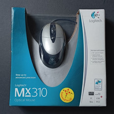 LOGITECH 2003 Mx310 OPTICAL MOUSE WHEEL SCROLL MAC PC USB WINDOWS NEW SEALED picture