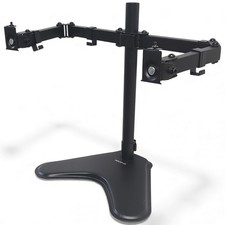 Mount-It MI-2781 Black Dual Monitor Desk Stand 18