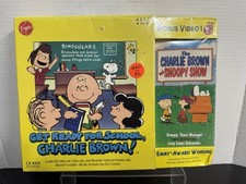Vintage 1995 Charlie Brown PC CD Rom & Bonus Video For Mac And PC New Sealed picture