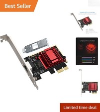 2.5G Ethernet PCIe Network Adapter - High-Speed 2500Mbps for Windows/Linux/MAC picture