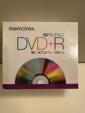 Memorex 4.7Gb/16x DVD-R 10 Pack Slim Case picture