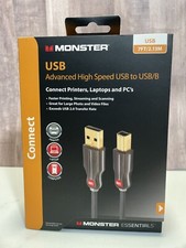 Monster USB to USB/B 7ft. Advanced High Speed Cable BRAND NEW picture