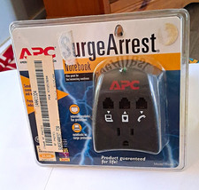 APC SurgeArrest PNote1 Notebook Surge Protector 1 Outlet 100V Phone/Fax/Net picture