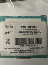 Panduit FSTMC6BL Opticam ST Simplex OM1 Multimode 62.5 Fiber ConnectorBOX QTY 10 picture