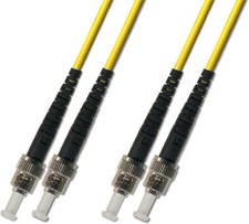 200M ST Singlemode Duplex Fiber Optic Cable 9/125 Patch Cable Patch Cord Network picture