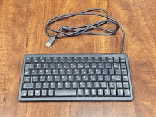 Cherry ml4100 USB Compact Keyboard black Used picture