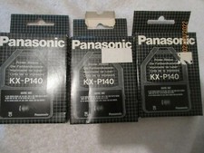 GENUINE Panasonic KX-P140 Printer Ribbon cartridge Brand New OEM Lot of 3 picture