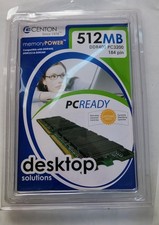 512MBPC3200 Centon Electronics 512MB DDR Non ECC PC-3200 400Mhz Memory picture
