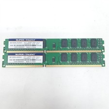 [Lot of 2] 2GB Super Talent DDR3-1333 VLP Desktop RAM W1333LA2GH (4GB Total) picture