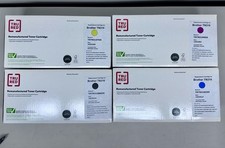 Staples Toner Brother Printer High Yield TN310 Yellow Cyan Magenta Black Lot (4) picture