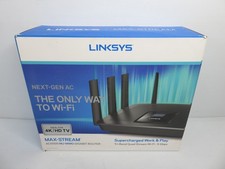 Linksys AC5000 Mu MIMO 5.0 GHz Tri Band Quad Stream WiFi RouterEA9400/Look 👀🔥 picture