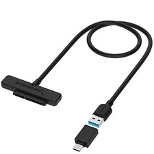 USB 3.1 to 2.5 Inch SATA SSD Adapter Cable Hot Swappable Tool Free 10Gbps picture