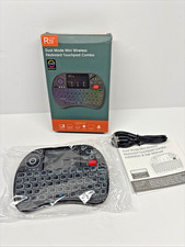Rii X8 Mini Keyboard,2.4Ghz Portable Wireless Keyboard with Touchpad Mouse, HTPC picture
